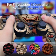 2pcs/Set Vintage Halloween Pattern Stickers, Including Ghost, Eye Designs, Full Handle Stickers, Sui