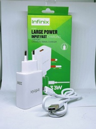 CHARGER CASAN INFINIX HOT 12i HOT 20i HOT 10S ORI 33WT