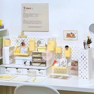 Tabletop Shelf PEGBOARD Hanging Plate Can Be Placed In 2 Ways With Hook Built-In Storage Height 28.5