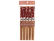 Set 5 Đôi Đũa Tre Nhật Bản Cao Cấp Họa Tiết Hoa Anh Đào Sang Trọng