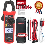 UNI-T UT204+ คลิปแอมป์ 600A/AC 600A/DC คลิปแอมป์ แคล้มป์มิเตอร์ มิเตอร์วัดไฟดิจิตอล UNI-T UT204+(ของ