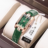 Watch POEDAGAR POEDAGAR POEDAGAR Quartz Ladies 32 Rectangular Leather Simple Waterproof High-Value C