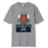 2025 gift for friends waffle shirt Domo Kun DJ Domo T Shirts Men Cotton Humorous T-Shirts Breathable