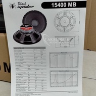 Speaker Blackspider 15400 MB 15inch 750 Watt Coil 3inch Kualitas bagus