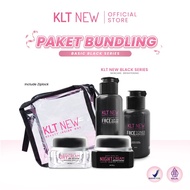 Paket Basic KLT New Black Series - Skincare glowing paket day cream