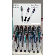 Ballpoint Pen 4 Colors 0.7 mm Pen