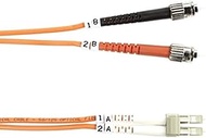 Black Box 50-Micron Multimode Value Line Patch Cable, ST-LC, 1-m (3.2-ft.) - 3.20 ft Fiber Optic Net