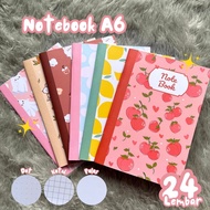 (A6) AESTHETIC NOTEBOOK A6 Cute Notebook/ Cute School Notebook/ Cute Notebook/ Aesthetic Cute Notebo