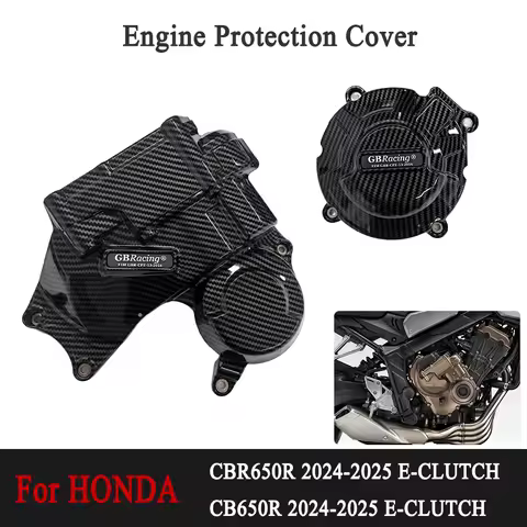 GBRacing For HONDA CBR650R & CB650R 2024-2025 E-CLUTCH Secondary Engine Cover SET Secondary E-Clutch
