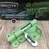 Grendel Overval Hijau 3” Arnetta TEBAL