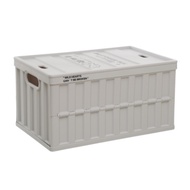 Citylife 64L Collapsible Car Storage Box (Light Grey)