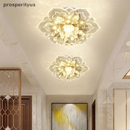 [Prs] 20cm 9W Modern Crystal LED Ceiling Light Fixture Hallway Pendant Lamp Chandelier
 [DDD]