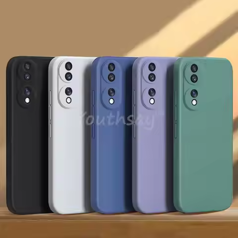 For Honor 90 Case For Honor 90 70 Lite 50 Pro Case Silicone Plain Soft TPU Protector Rubber Phone Co