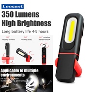 Lensent Handheld work light bright car repair work light Inspection Lamp COB LED Rechargeable magnet