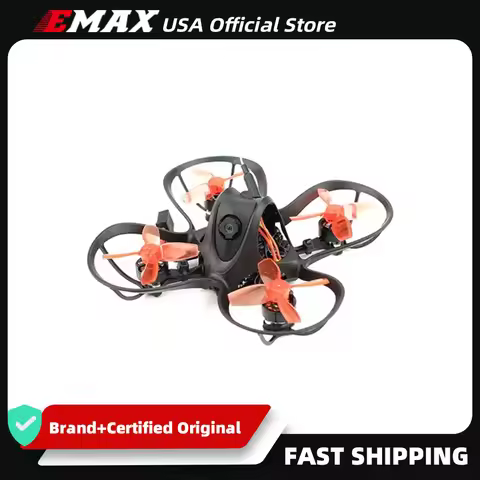 EMAX USA Official Nanohawk 65mm 1S Whoop FPV Racing Drone BNF FrSky D8 Runcam Nano3 Camera 25mw VTX 