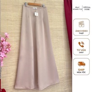 Su Chau milk brown silk pants, thick, smooth and shiny, wearing ao dai, ba ba, wide-leg camisole 35,