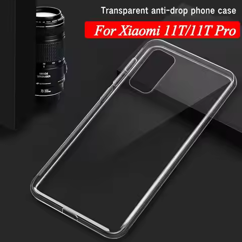 Soft TPU Clear Phone Case For Xiaomi 11T Pro 12T 13T Pro Mi 11 Lite 5G NE Mi 13 Ultra Pro Mi 14 Pro 