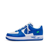 Nike, Louis Vuitton Louis Vuitton x Nike Air Force 1 Blue | Size 8.5