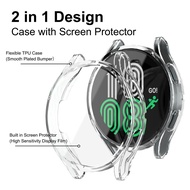 {lolo watch } Protective Case for Samsung Galaxy Watch 4 40mm 44mm Soft TPU Cover Bumper Full Screen Protector for Galaxy Watch4 Accessories