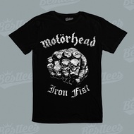 American Hard Rock Band Motorhead Iron Skull Fist Music Heavy Metal Tshirt