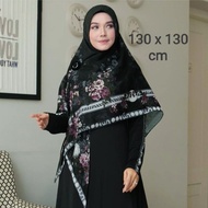Diskon!! Hijab Voal Syar'i Ukuran 130 x 130 Motif Rachmila Jilbab
