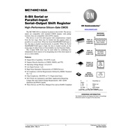 Brand New Original ON MC74HC165ADR2G 74HC165 SOP-16 HC165A 3.9MM Logic IC