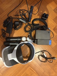 Sony PlayStation VR Headset with Controllers and PS4 Unit