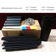 HEAT SHRINK TERMINATION KIT FOR 1 KV 4 CORE CABLE 16 / 50mm² 70 / 150mm² 185 / 300mm² 300 / 400mm² X 4C