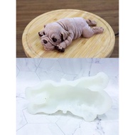 High Quality Shar Pei Dog Silicone Cake Mold Chocolate Mousse Cake Mould Shar Pei Dog Cake Mould 沙皮狗