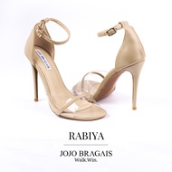 Jojo Bragais Rabiya Light Matte 4-Inch High Heels | Pageant Heels