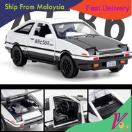 DieCast Toyota Initial D AE86 1:32 Trueno Model Collectible Model Toys