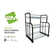 Multi Purpose Dish Rack / Rak Pinggan Heavy Duty Kitchen Dish Rack Murah Rak Pinggan Mangkuk Diy 2m-