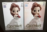 2018年版 全新 日版 Banpresto Q posket Qposket Dreamy Style 迪士尼 公主 婚紗系列 貝兒 公主