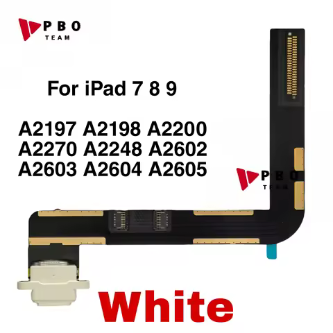 1/10pcs USB Charging Connector Dock Port Flex Cable For iPad 7 iPad 8 iPad 9 A2197 A2270 A2603 A2198