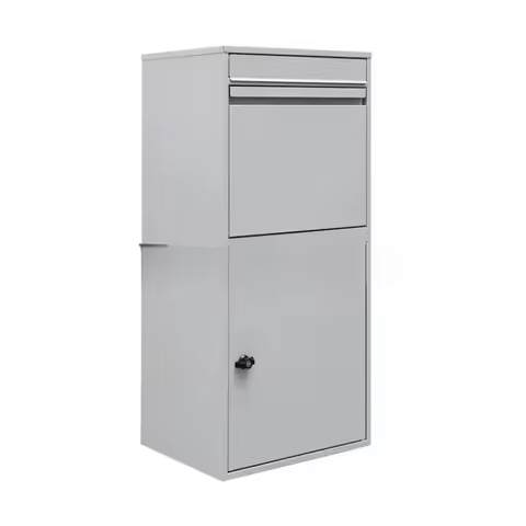 Outdoor Wall Mounted Weatherproof Lockable Anti-Theft Mailbox Parcel Drop Drawing Mail Box