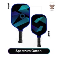 BOUNCE+ FIBERGLASS 16MM PRO Pickleball Paddle Set Professional Racket Light Weight Pickle Ball Padel