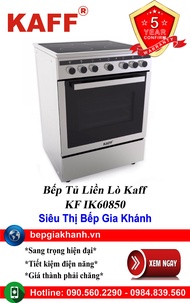[HCM]Bếp từ kết hợp lò nướng Kaff KF IK60850 bếp từ bếp điện từ bếp từ đôi bếp điện từ đôi bếp từ gi