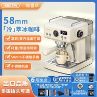 HiBREW HiBREW H10A Coffee Machine Italian Full Semi-Automatic Milk Frother Integrated Home Commercia