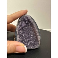 Purple Natural Amethyst Crystal Geode Natural Amethyst Geode Healing Crystal