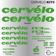 Cervelo-1 Bicycle sticker sticker Modified sticker Dropping Stroller AM Car sticker Electric Car Decal Reflective