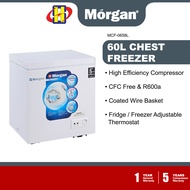 Morgan Chest Freezer (60L/80L/116L) Deep And Quick Freezing Dual Mode Chest Freezer MCF-0658L / MCF-0958L / MCF-1178L