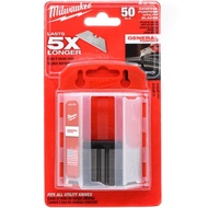 [Milwaukee Welfare Club] Milwaukee Utility Knife Special Blade 5 Times Life Box 50/75 Pcs Consumables