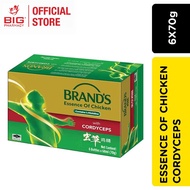 BRANDS Essence of Chicken with Cordyceps (70g x 6)