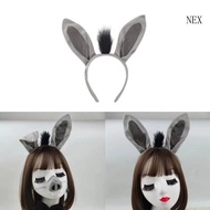 NEX Donkey Ear Headband Nose Glove Skirt and Bowtie Halloween Donkey Costume for Kid