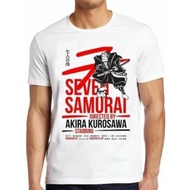 Seven Samurai Akira Kurosawa Japan Vintage Cool Gift Tee T Shirt M173