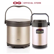 Thermos 1.5L+4.5L Stainless Steel Shuttle Chef®Thermal Cookers TCRA-4500