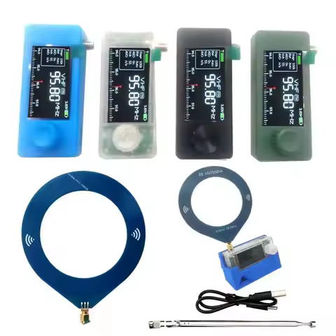 New SI4732 Mini Pocket 0.5-108mhz SSB AM FM SW MW All Band Receiver Radio In Colorful Shell
