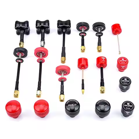 Lollipop V3 V4 /Pagoda 2 / BlackSheep / Stubby 5.8GHz FPV Antenna SMA / RP-SMA / MMCX / UFL Plug for