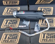 KNALPOT TZM PROJECT AEROX 155 NEW OLD NMAX VARIO 125 150 BEAT FI PCX 150 160 GENIO BEAT STREET LED 2