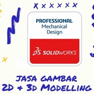 Jasa Gambar 2D & 3D Modelling SOLIDWORKS